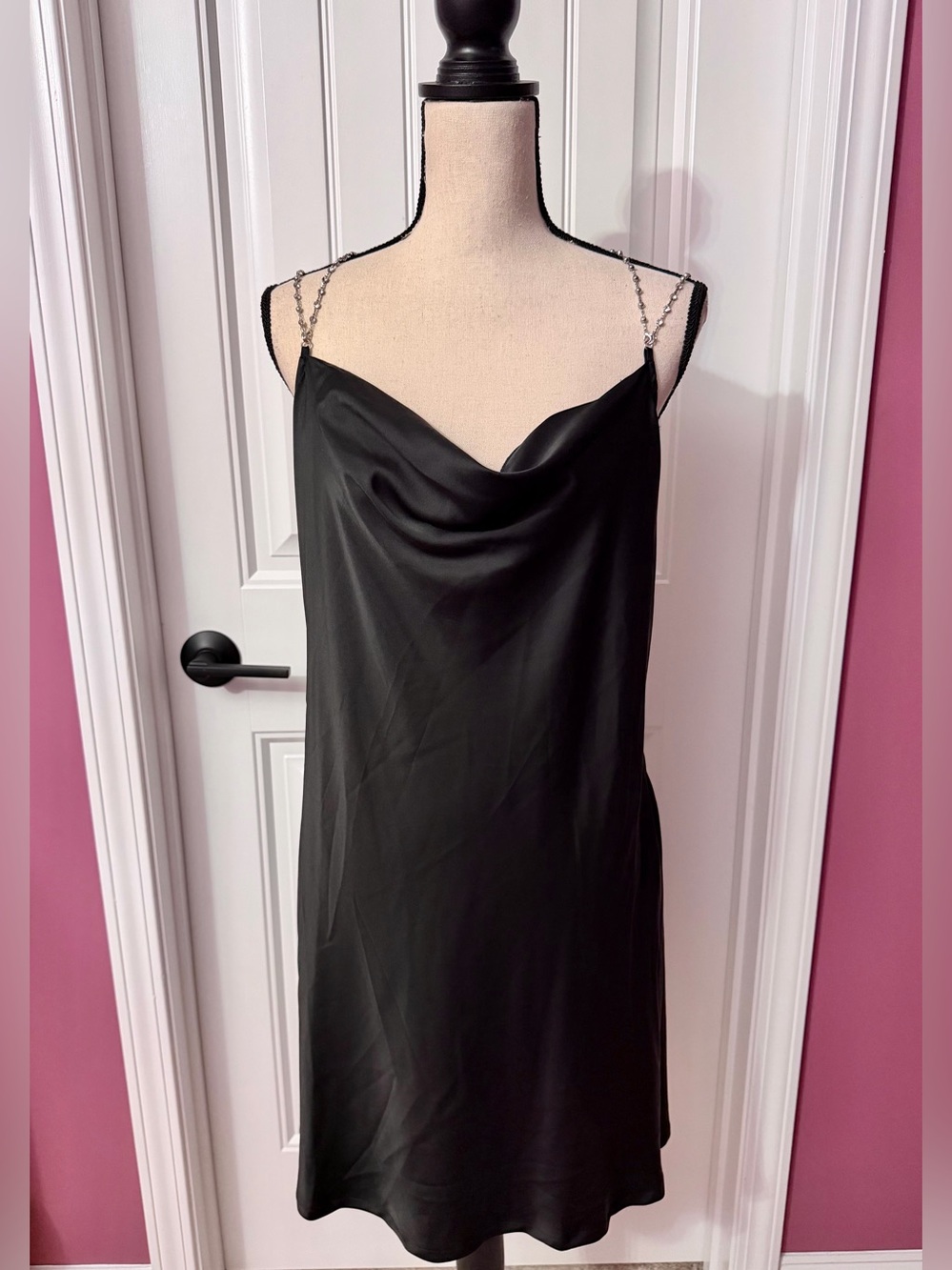 Widow Dolls Kill Saltburn Rhinestone Spiderweb Dress Size XXL - Picture 7 of 8